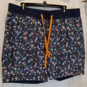 Robert Graham Classic Fit Floral Board Swim Shorts Size 36